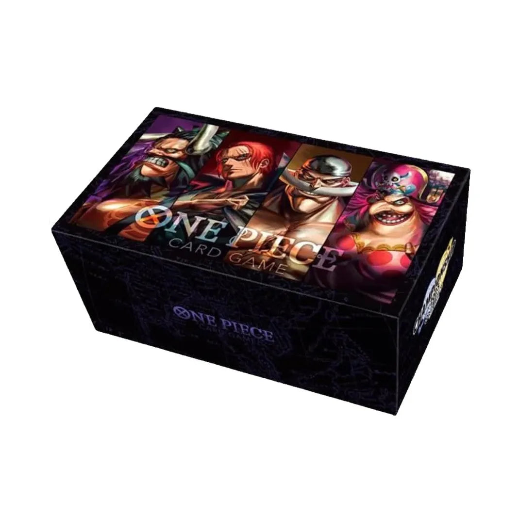 One Piece Four Emperors Special Goods Set Englisch – Sammlerset mit Items der vier Kaiser.